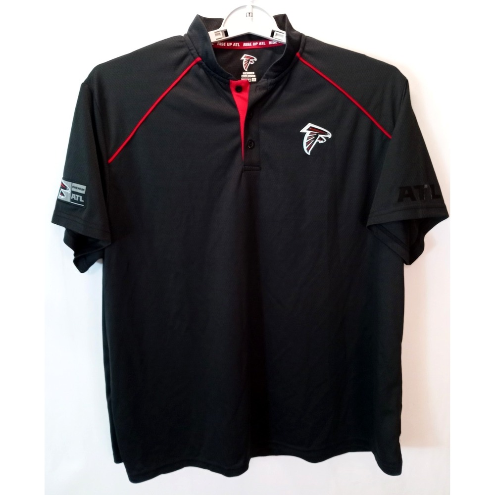 Atlanta Falcons Rise Up Women's Member Exclusive Shirt, 4X, Black NFL